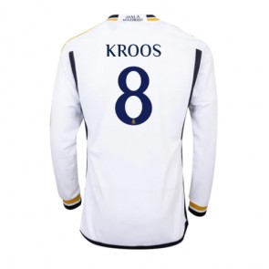 Real Madrid Toni Kroos #8 Replika Hjemmebanetrøje 2023-24 Langærmet